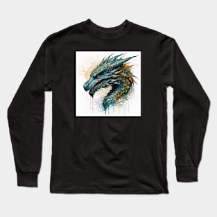 Colorful Dragon Long Sleeve T-Shirt